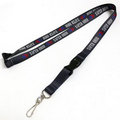 Dye-Sublimated Lanyard 1"/W X 36"L